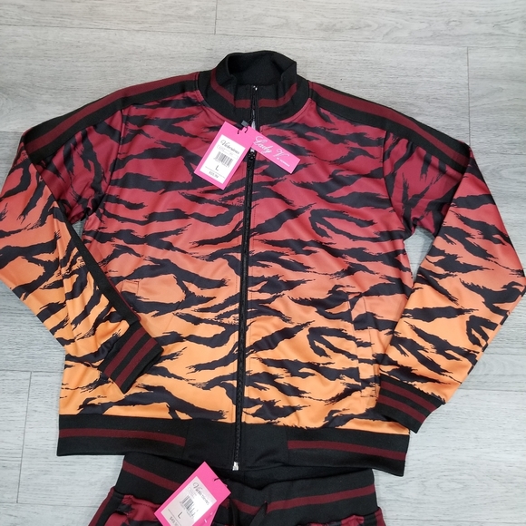 Victorious L.A Women Tiger Camo Track Suit - Picture 7 of 10